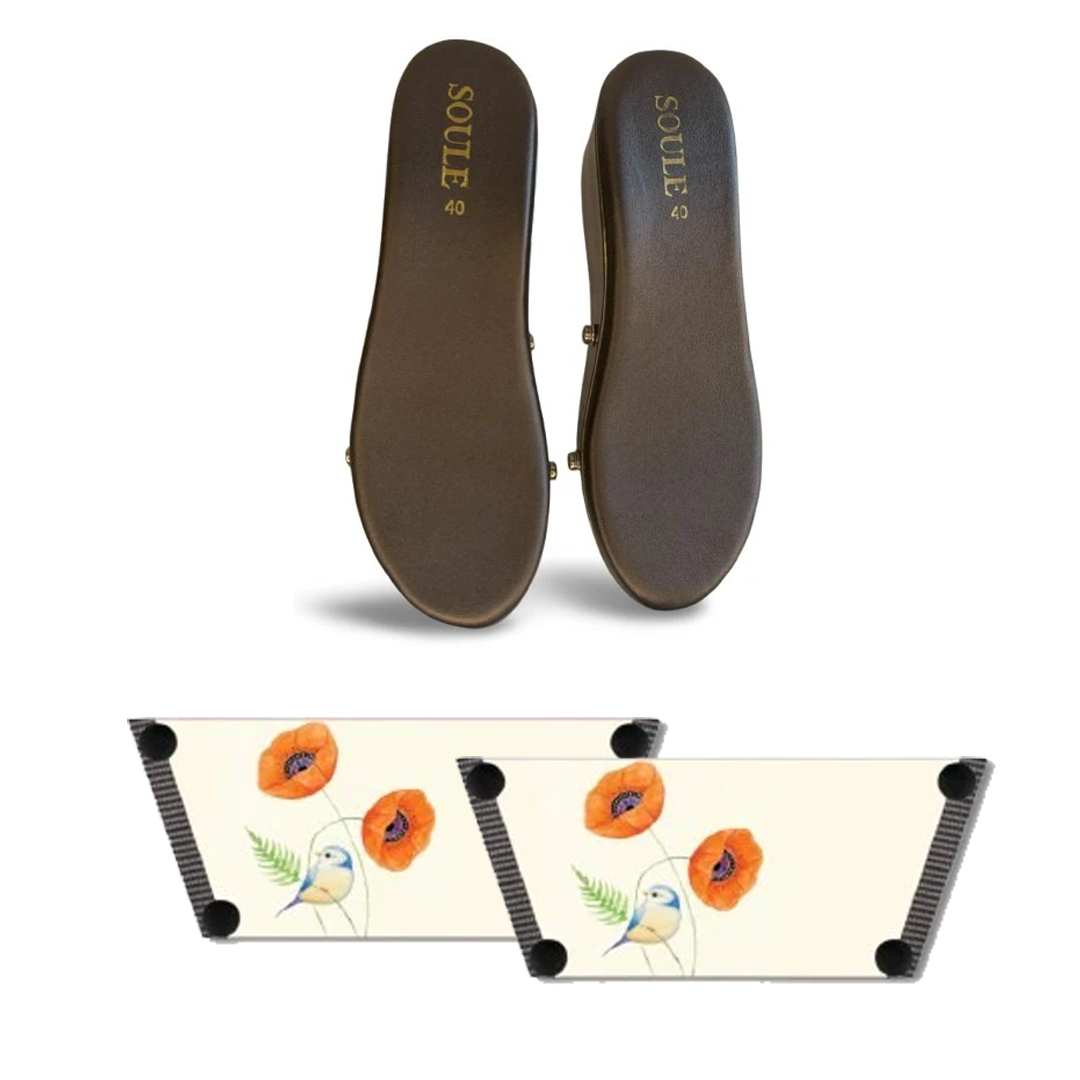 Tiny Bird (1 sole + 1 strap)