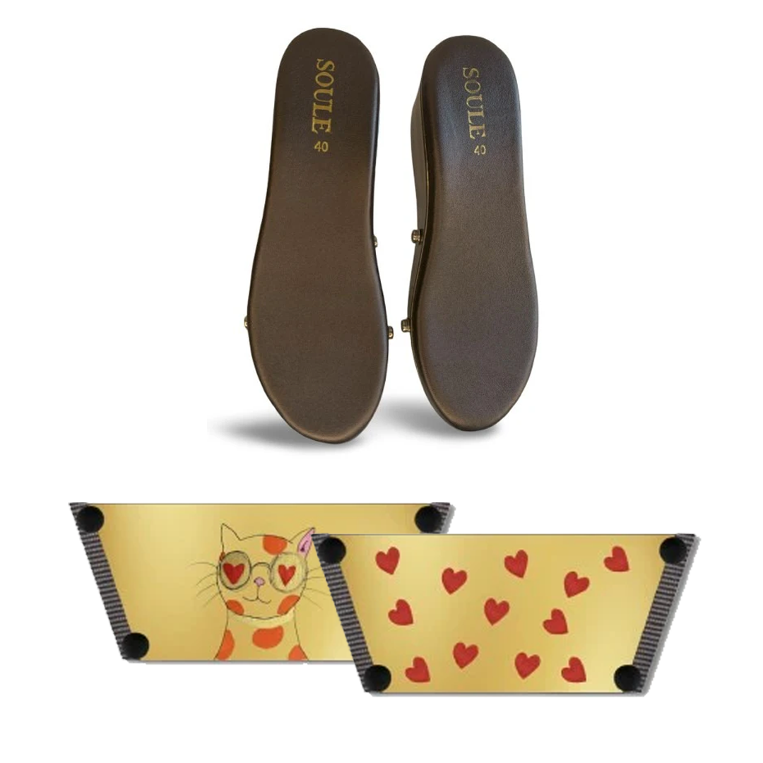 Purr-fectly Adorable (1 sole + 1 strap)