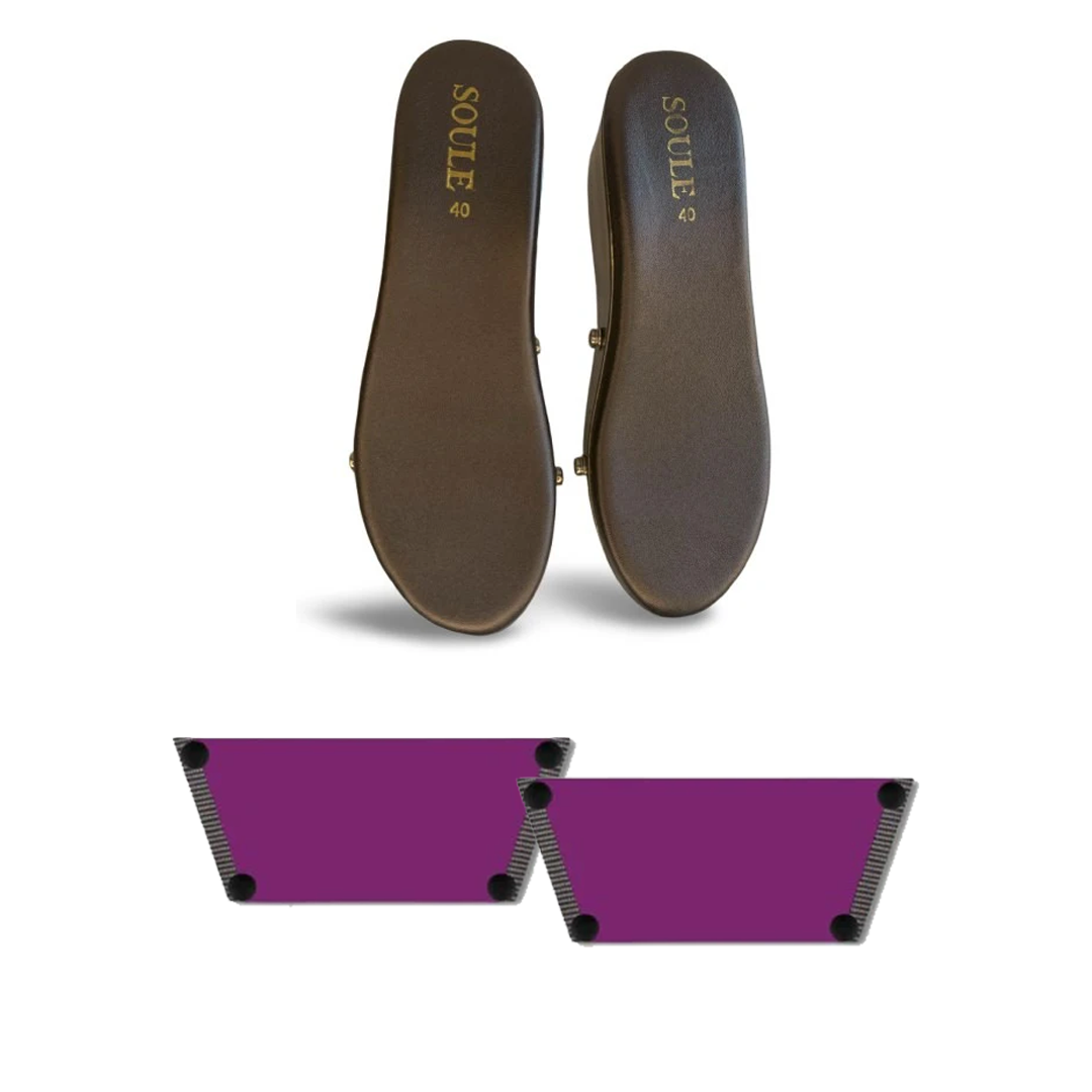 Royal Amethyst (1 sole + 1 strap)