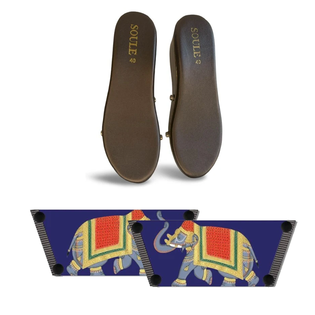 Majestic Elephant (1 sole + 1 strap)