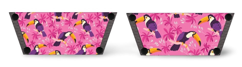 Tropical Toucan Bliss Women Shoes Strap