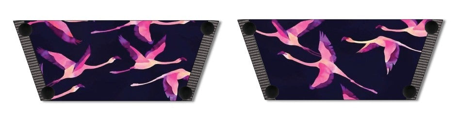 Midnight Flamingo Flight Women Shoes Strap