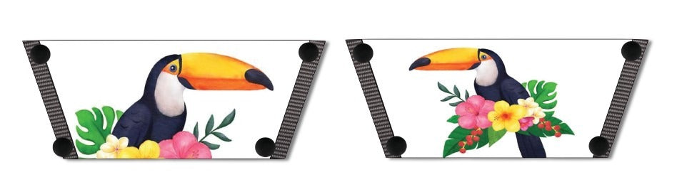 Hornbill Themed Women Shoes Strap