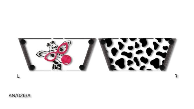 Cool Giraffe Women Shoes Strap