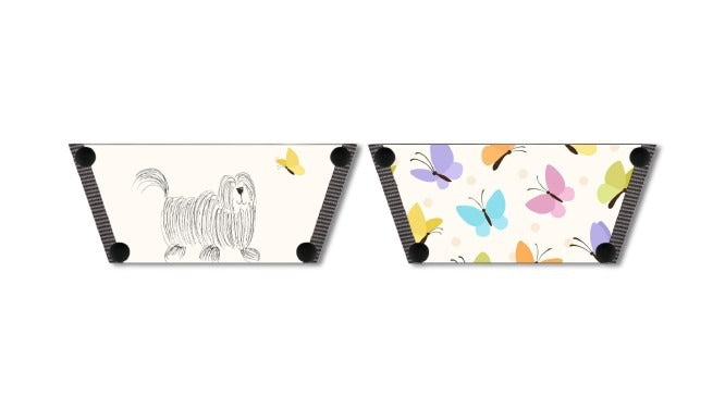 Playful Paws & Butterflies Women Shoes Strap