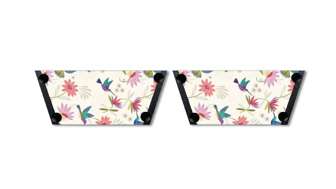 Colorful Bird Women Shoes Strap