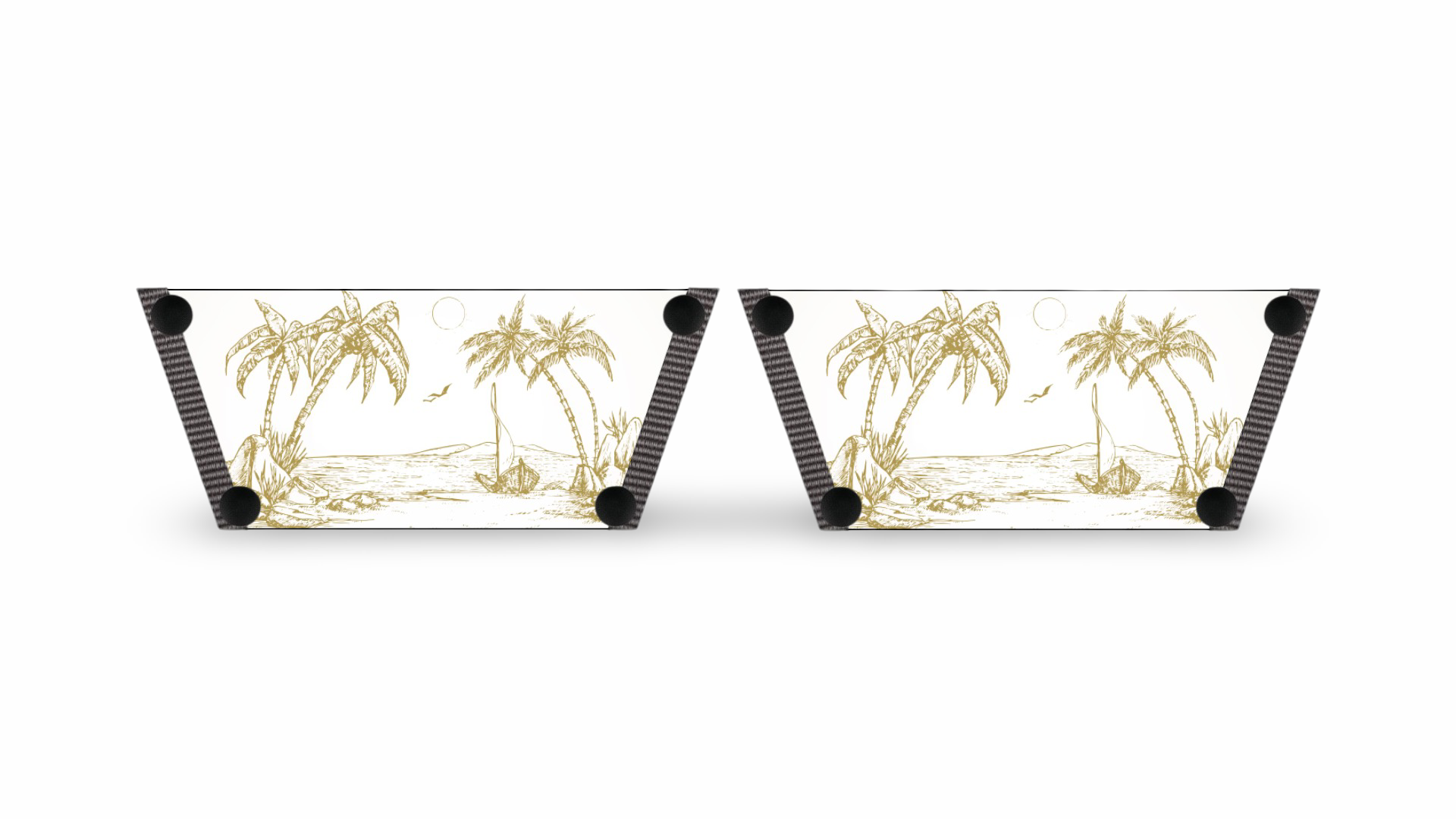 Tropical Paradise Women Shoes Strap