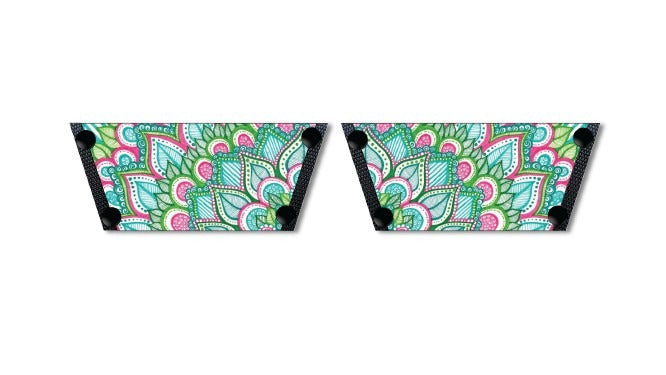 Vibrant Mandala Ethnic Women Shoes Strap