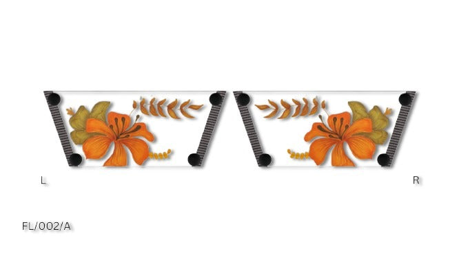 Bold Floral Women Shoes Strap