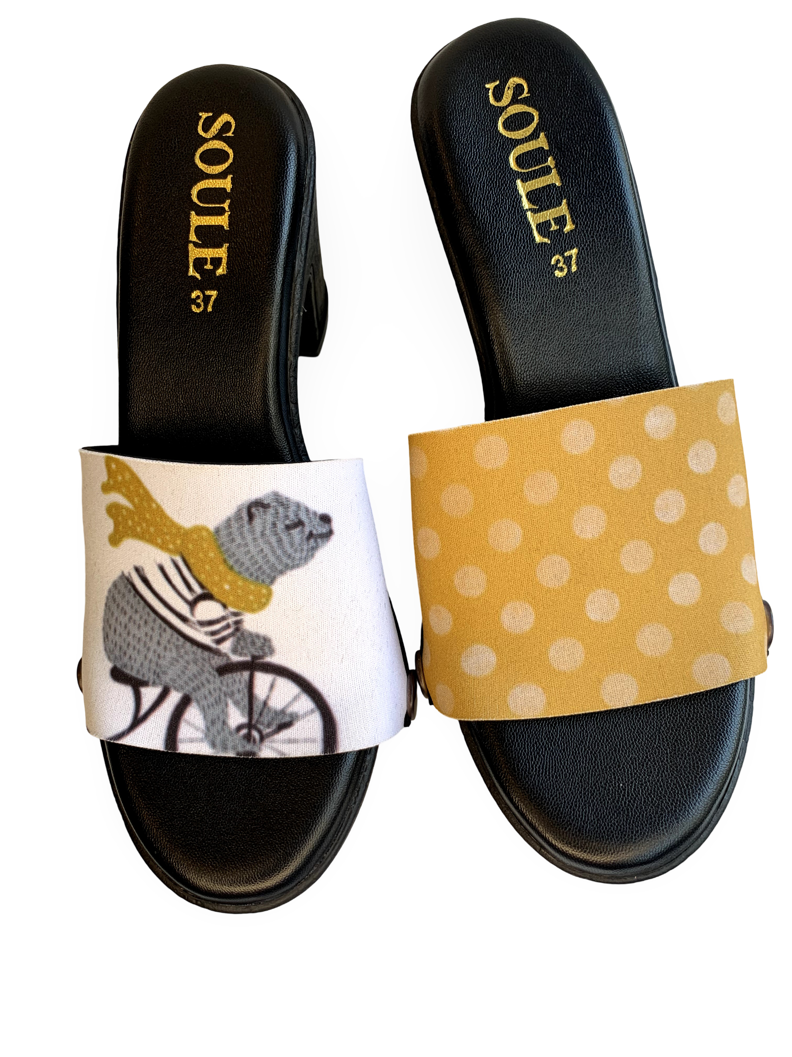 Adorable Bear Cute Women (1 sole + 1 strap)