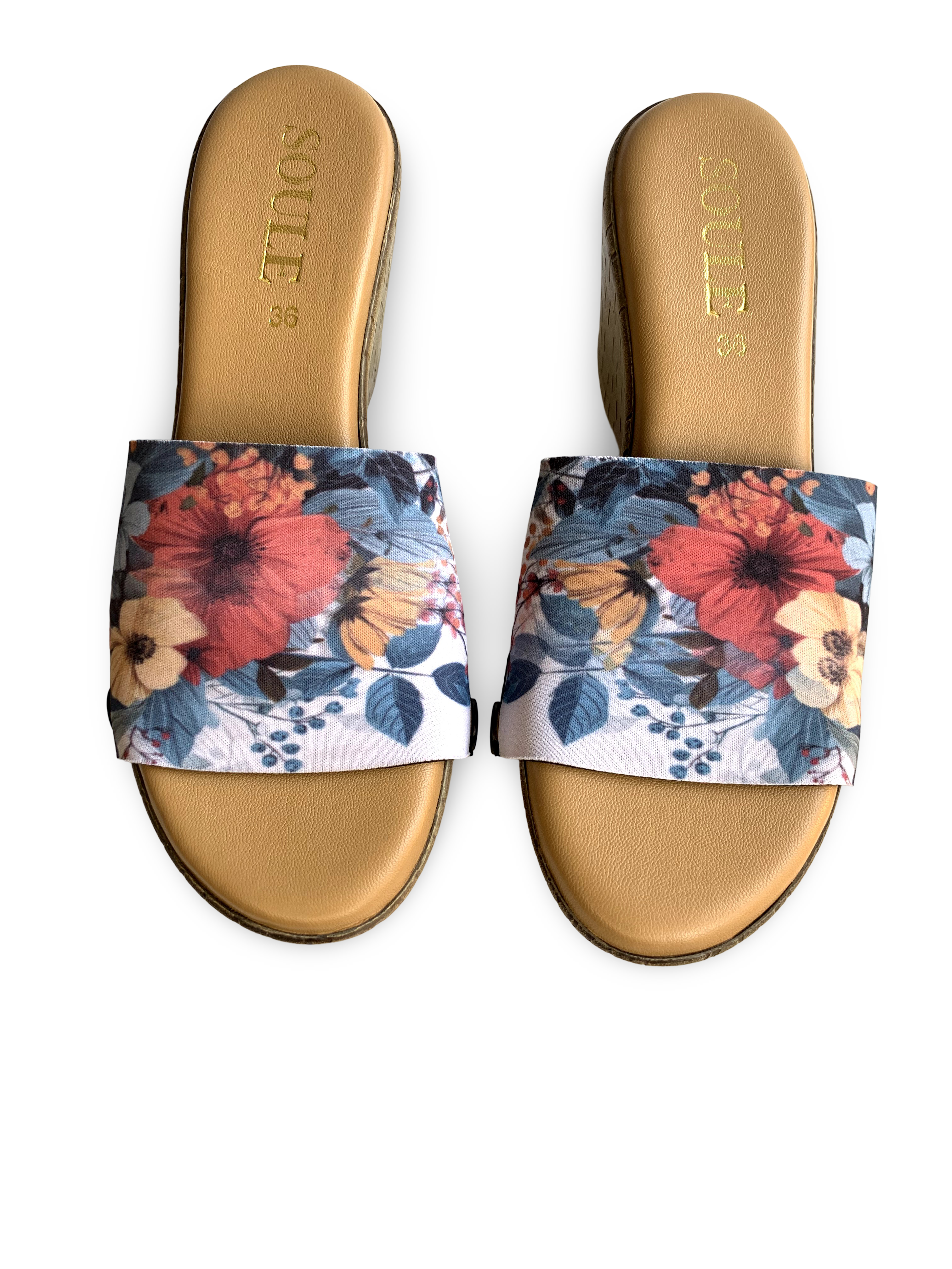 Beauty of Nature Floral Women Shoes Strap