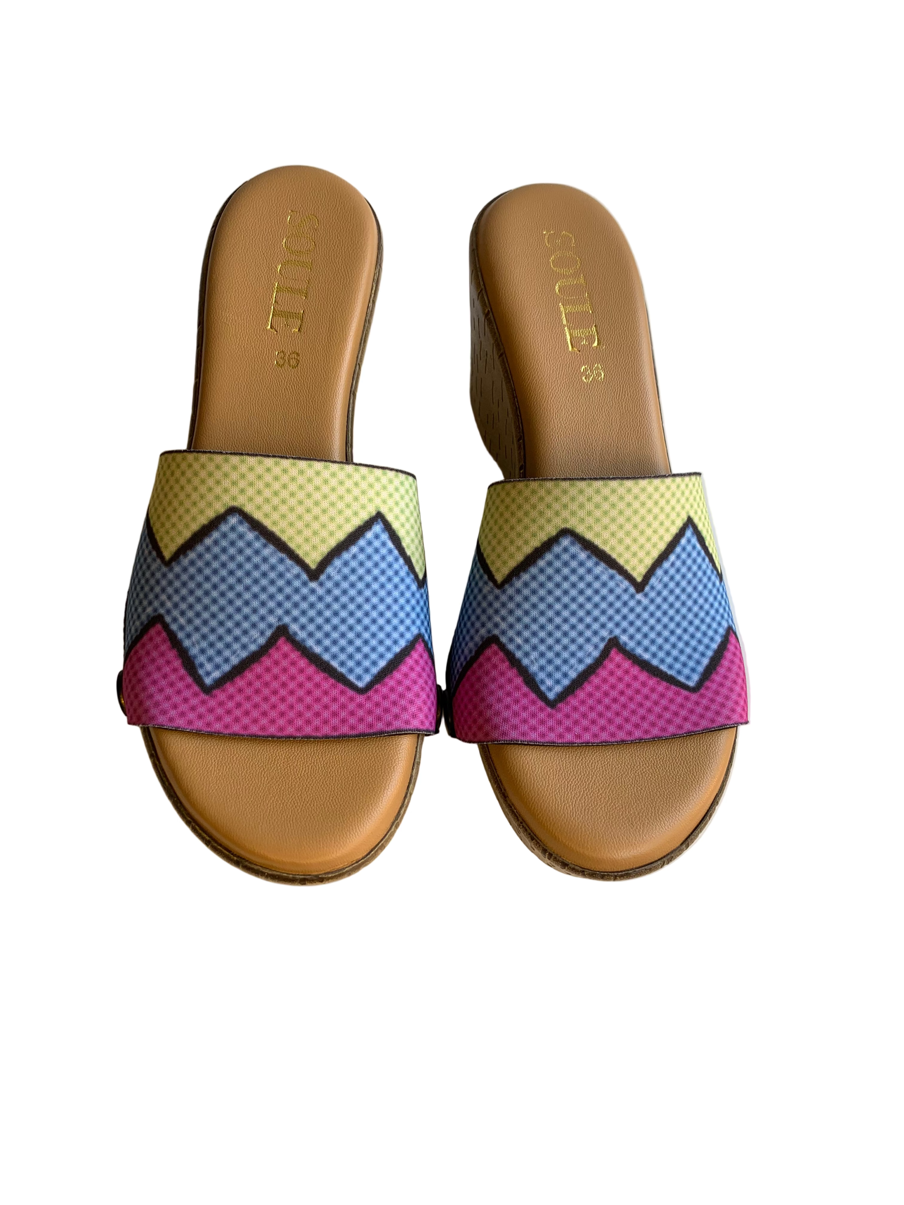 Zigzag Zest Combo (1 sole + 1 strap)