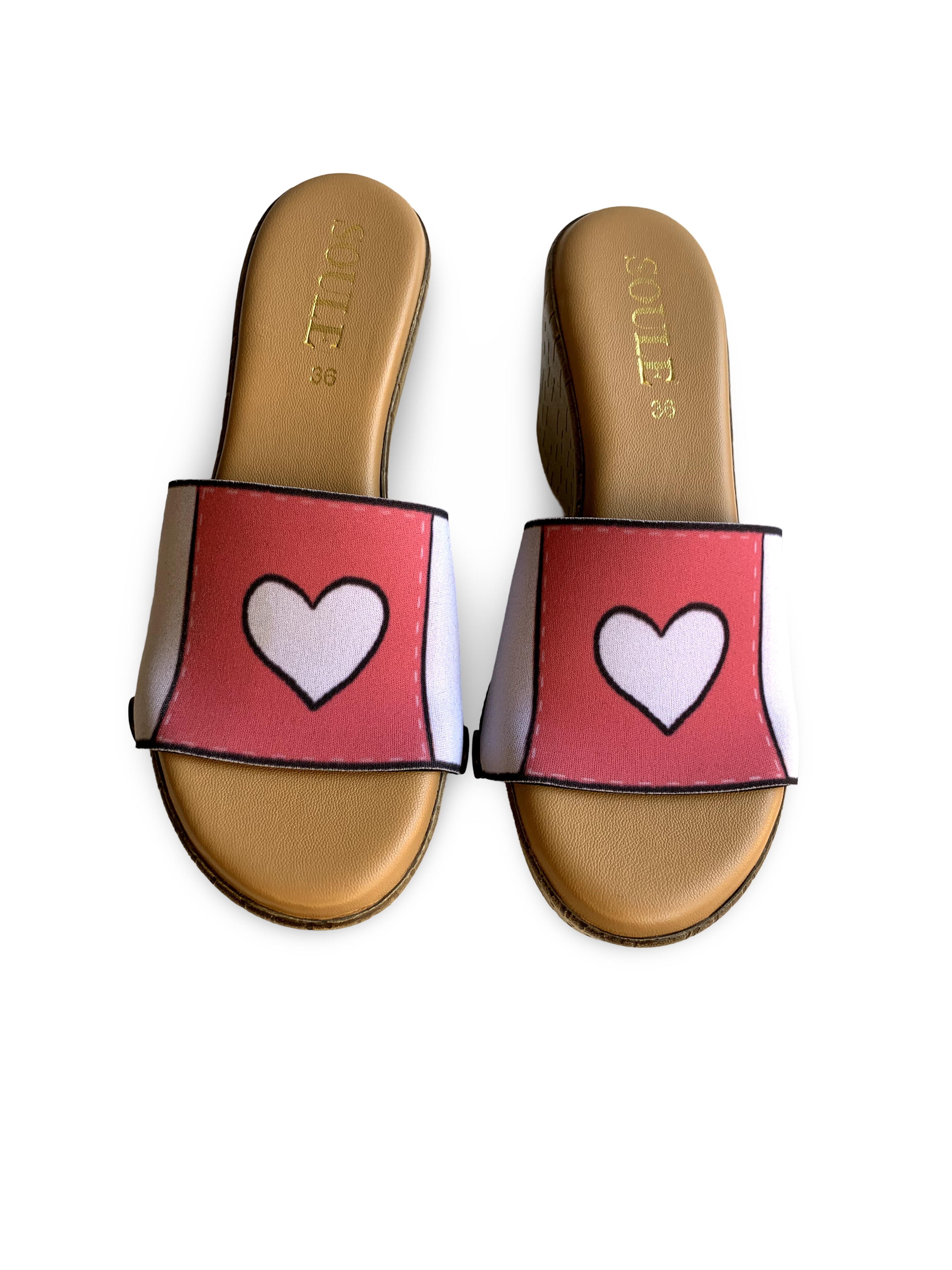 Love Pop Women Shoes Strap