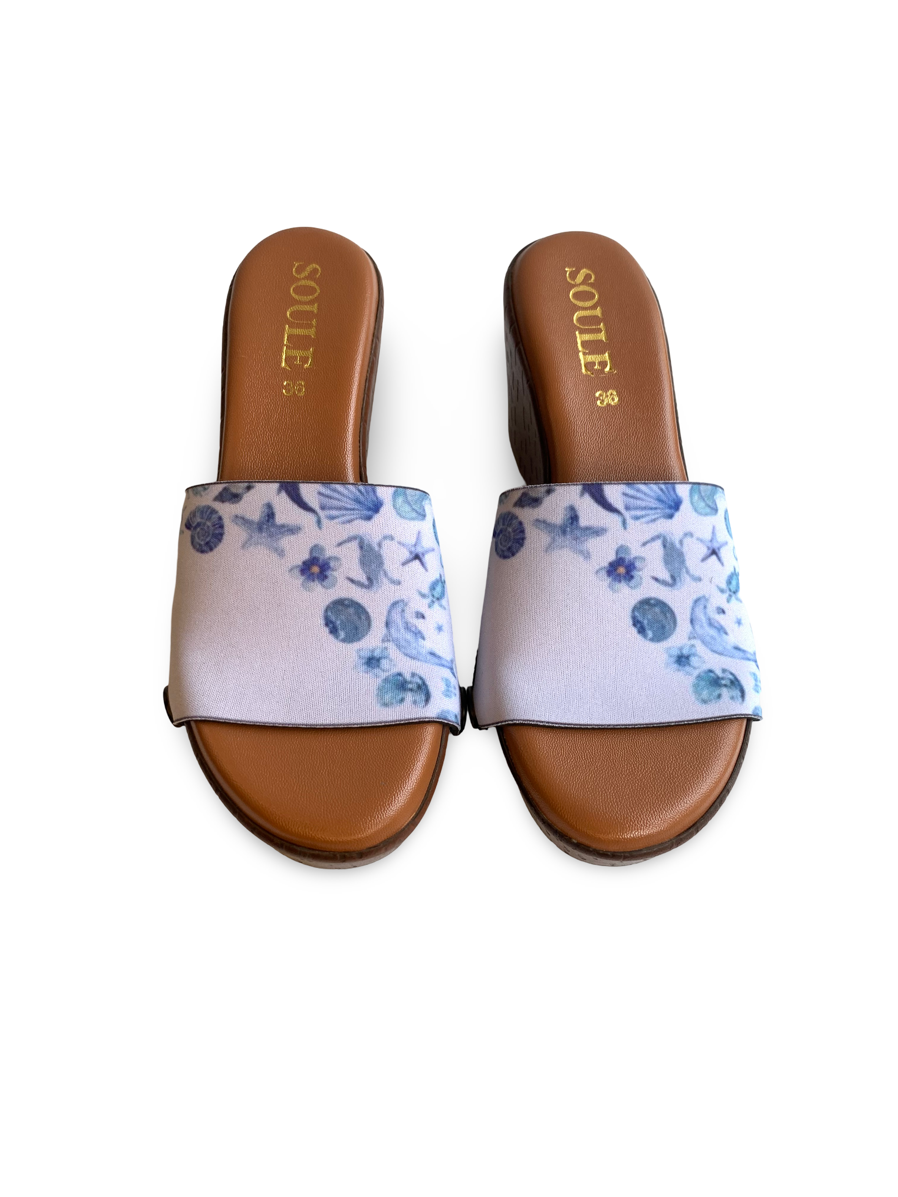 Ocean Themed Women Shoes Strap