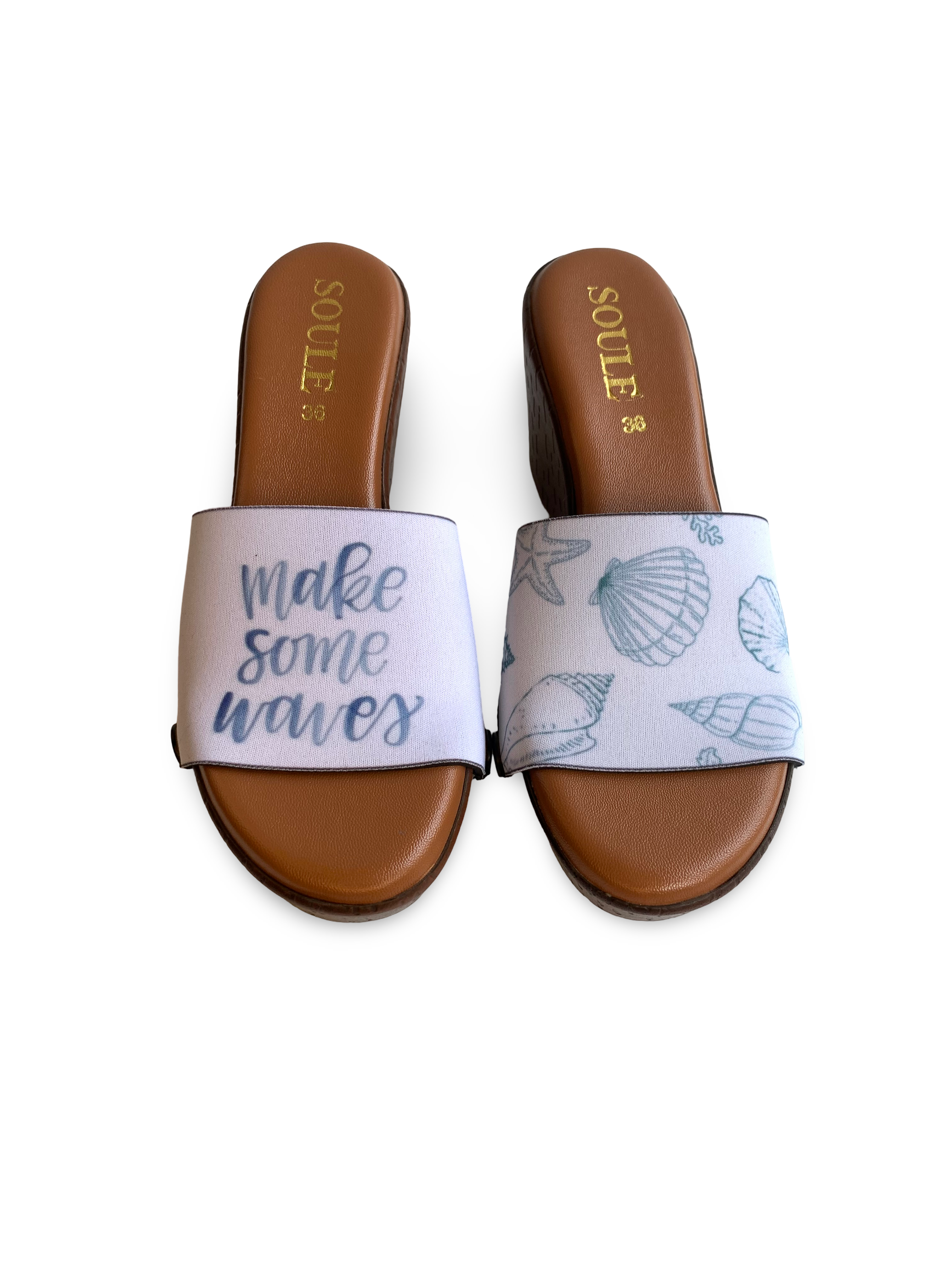 Waves Women Shoes Strap