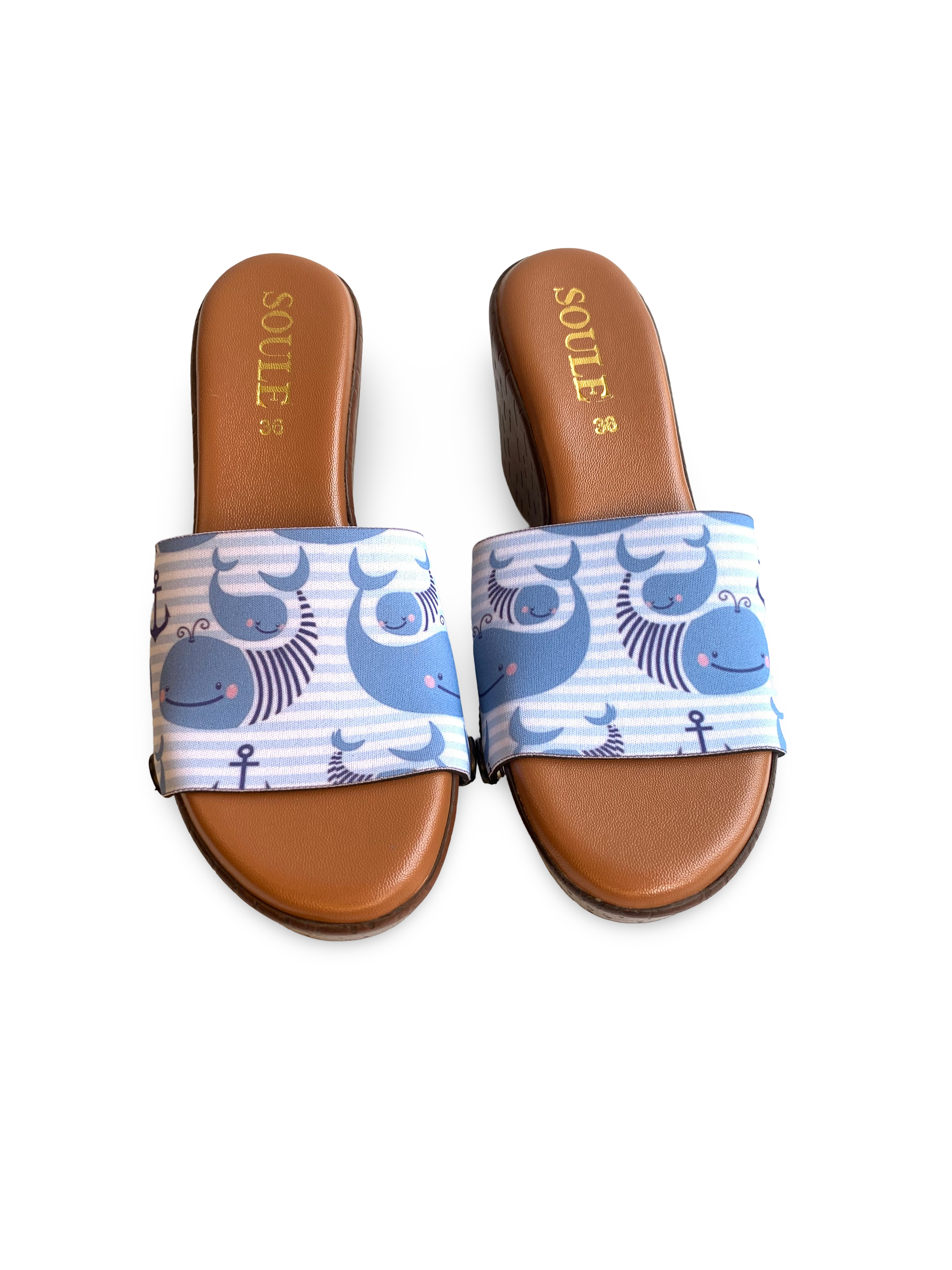 Whale of a Time Women Shoes Strap