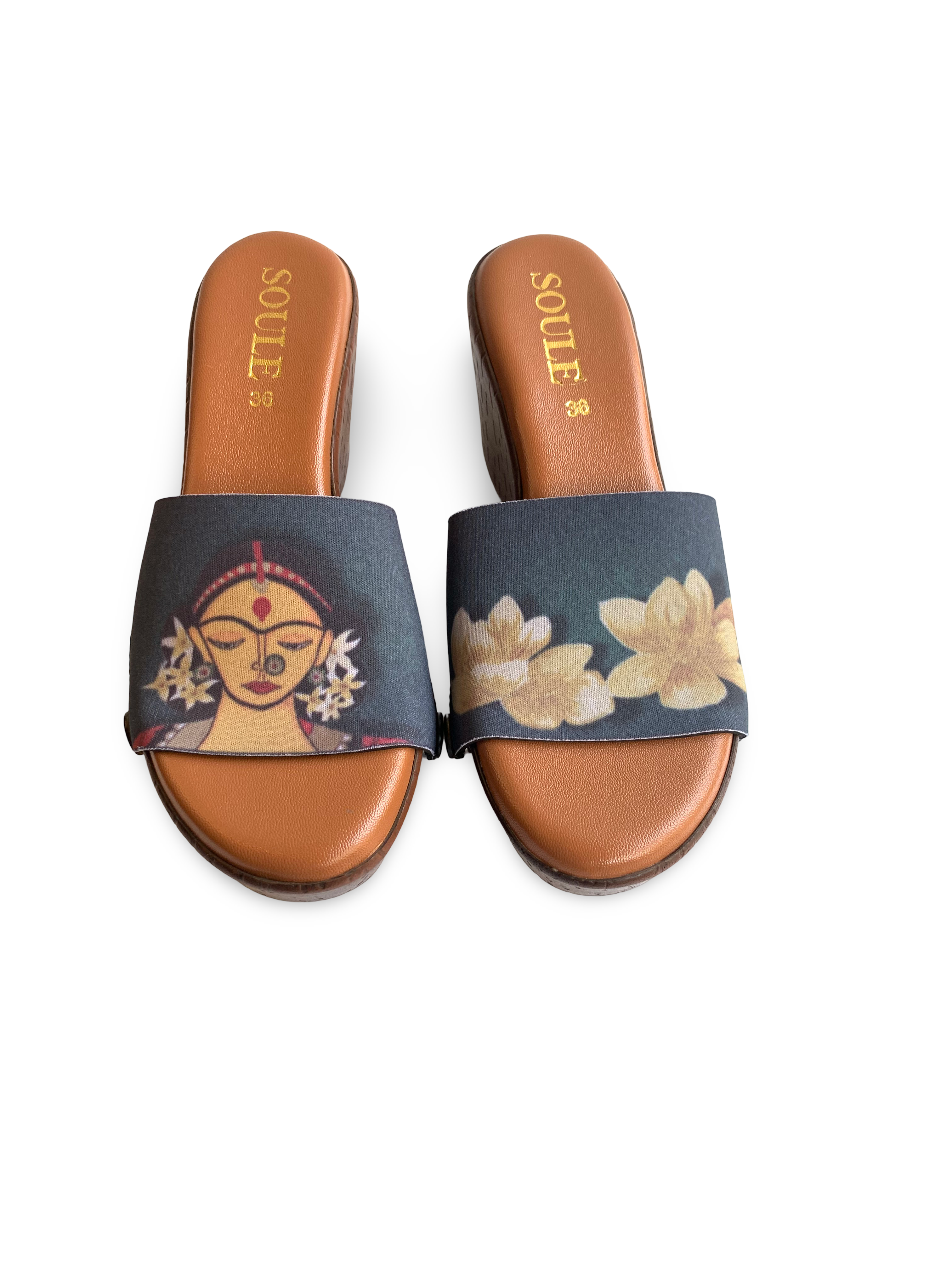 Divine Goddess Ethnic Women Shoes Strap