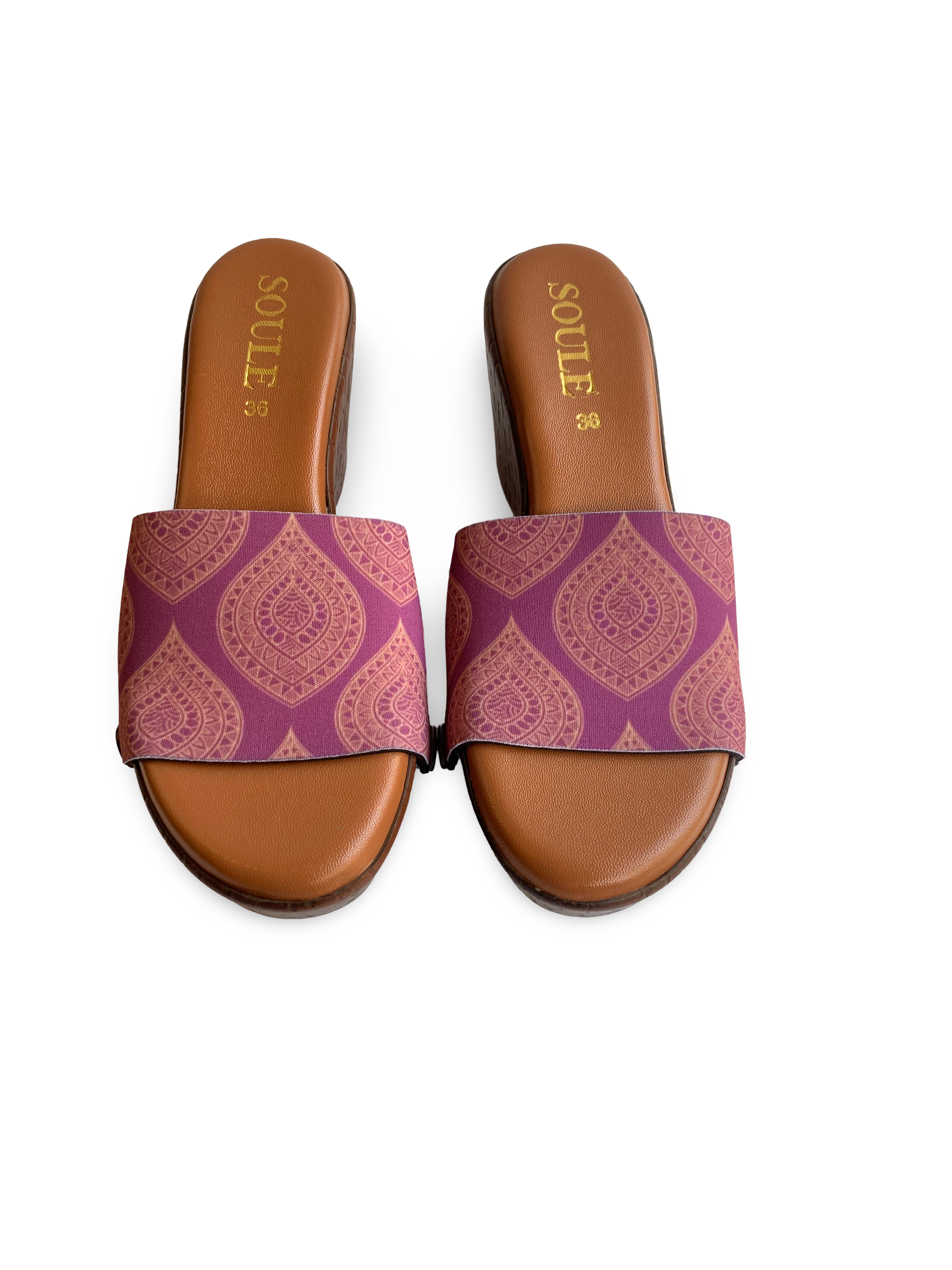 Royal Mandala Women Shoes Strap