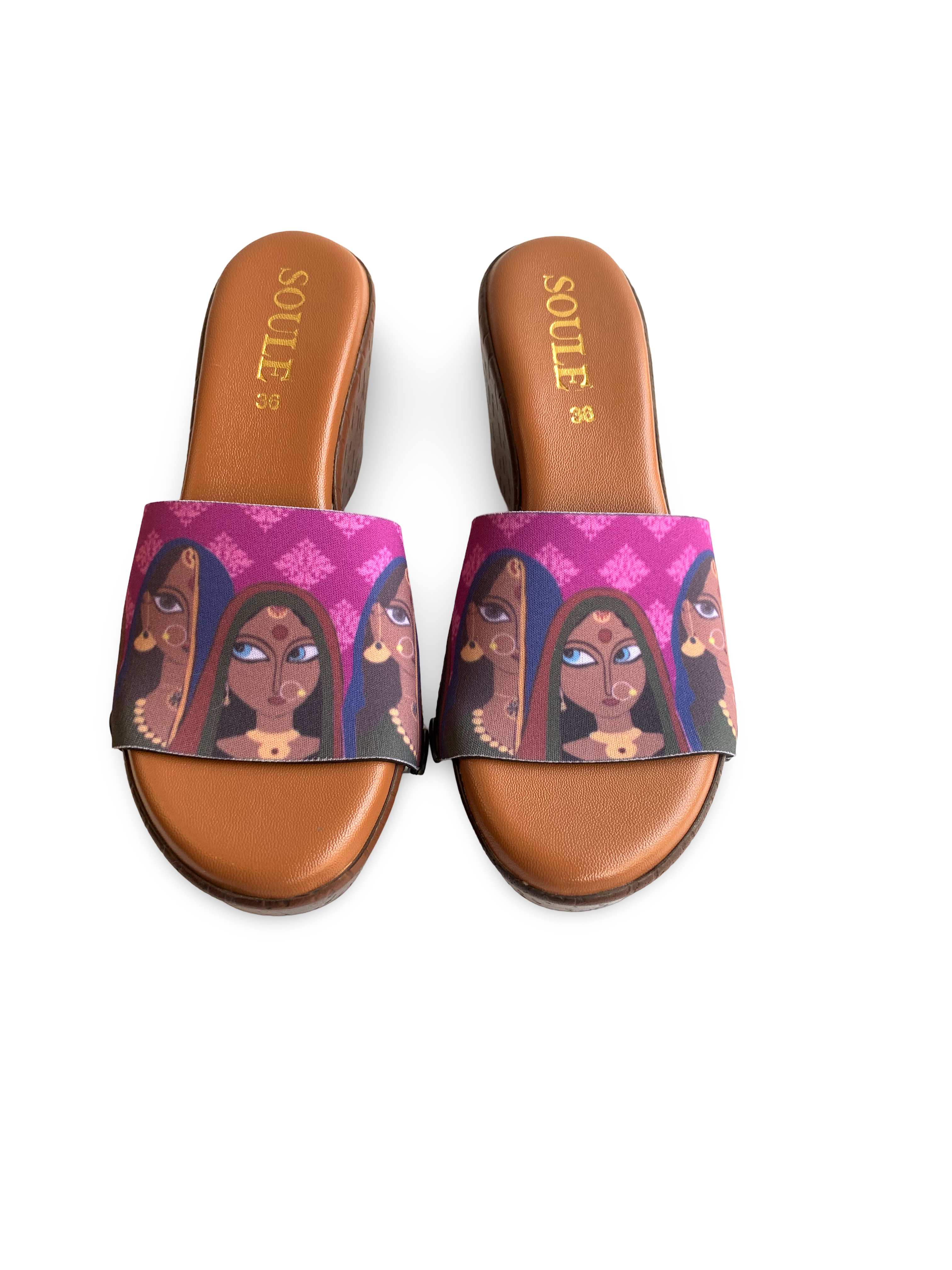 Mystic Women Ethnic Shoes Strap