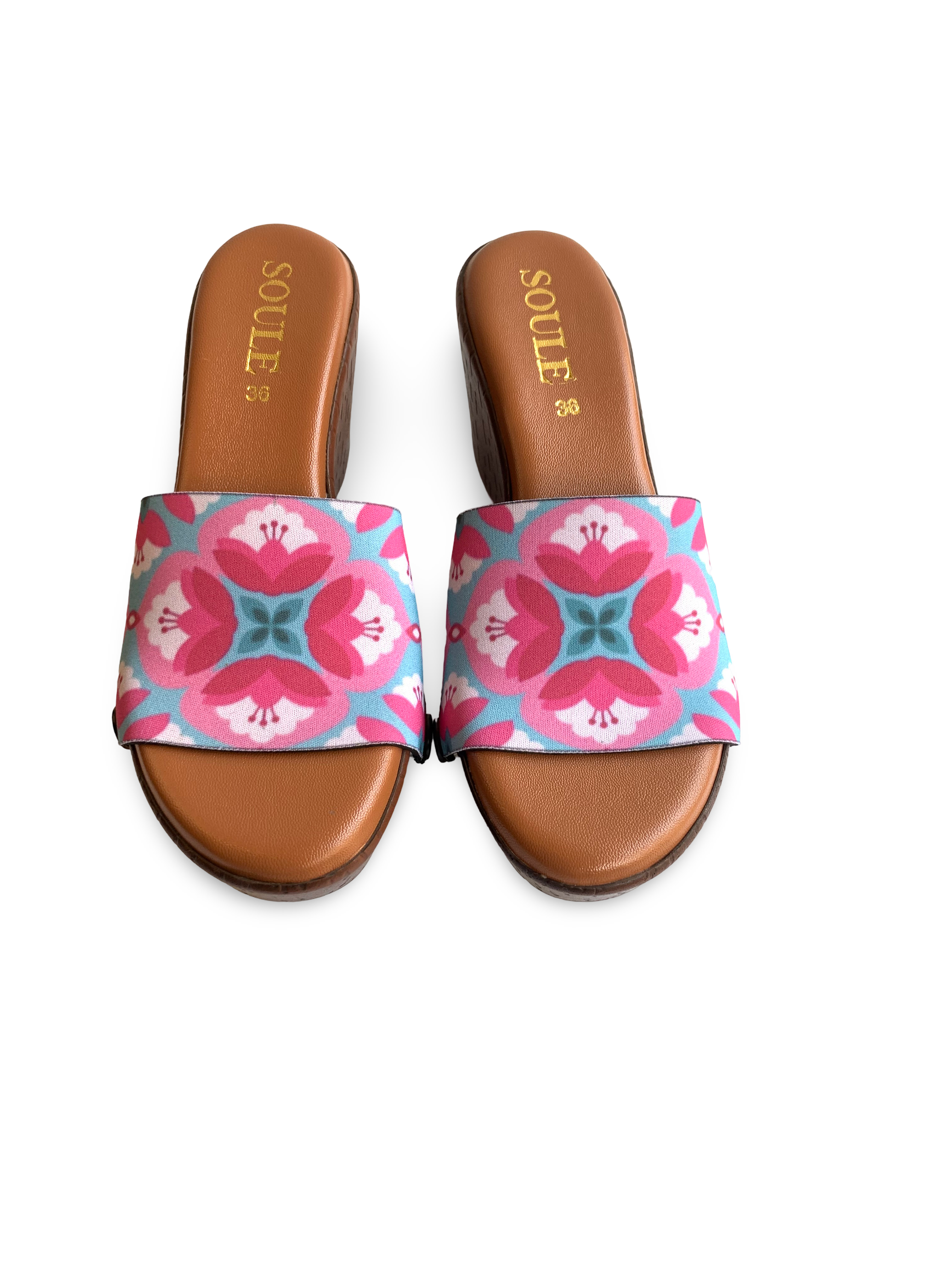 Floral Ethnic Women Shoes Strap