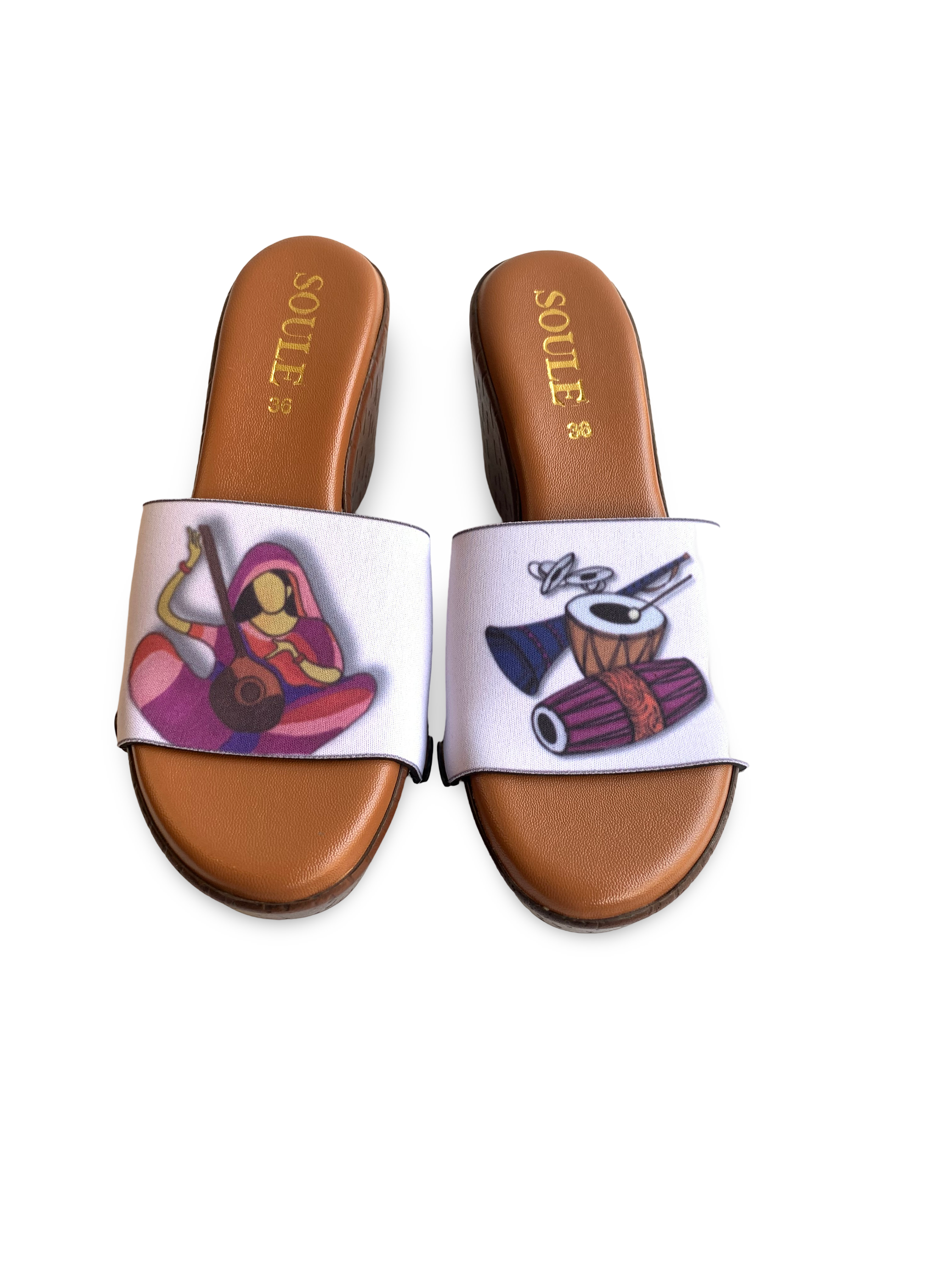 Musical Ethnic Women Shoes Strap