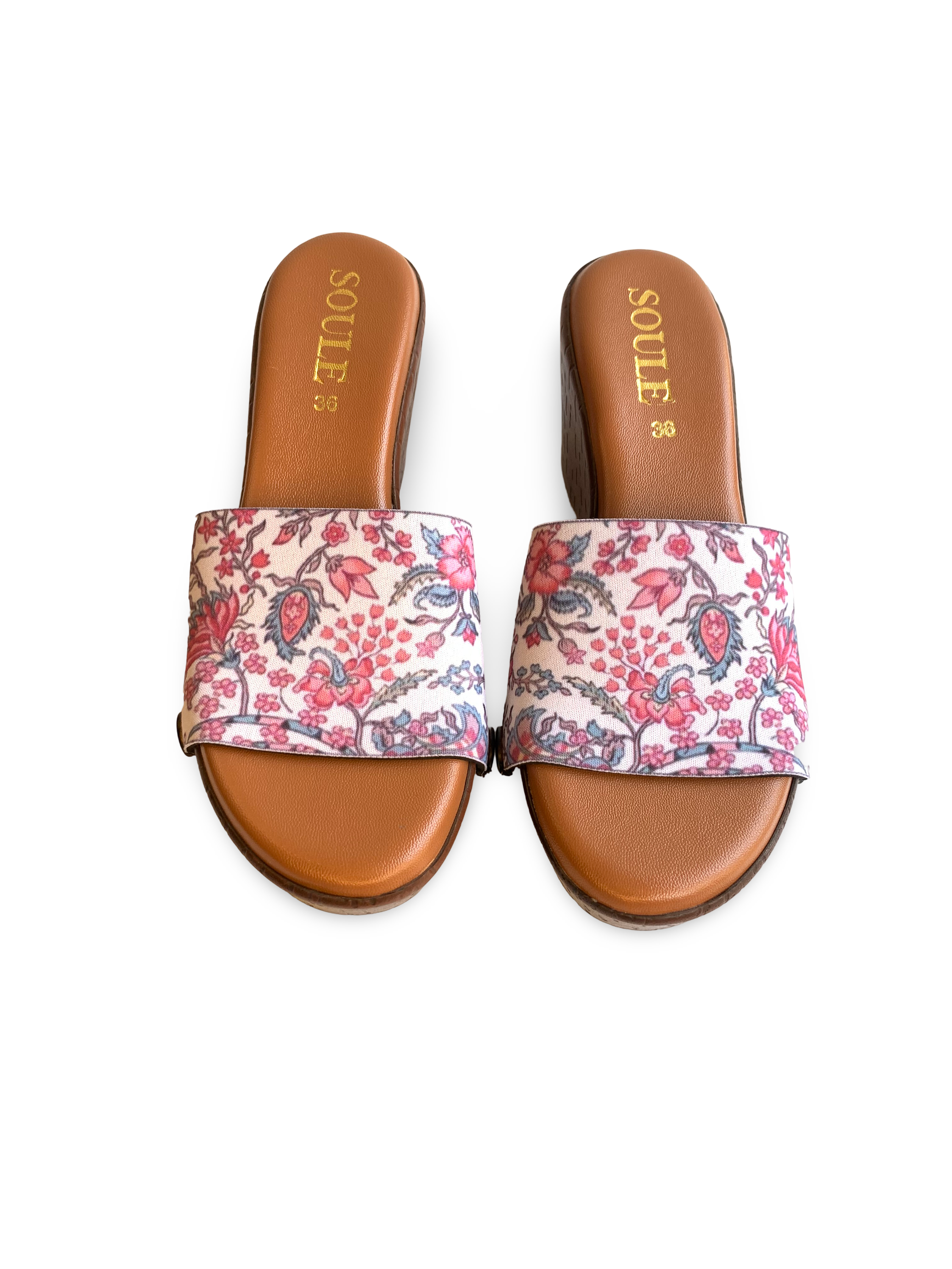 Indian Folk Art Women Shoes Strap