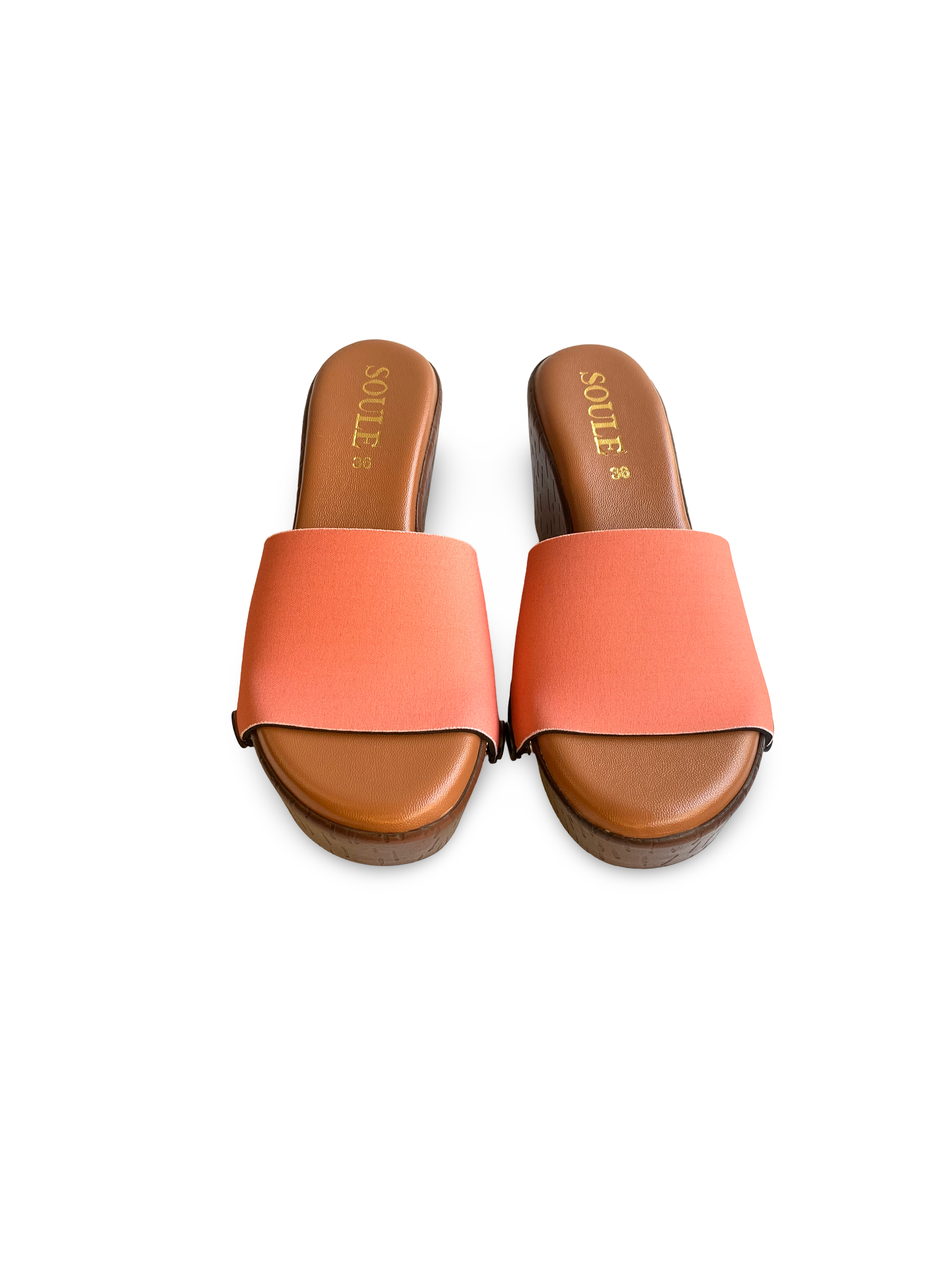 Flare Orange (1 sole + 1 strap)