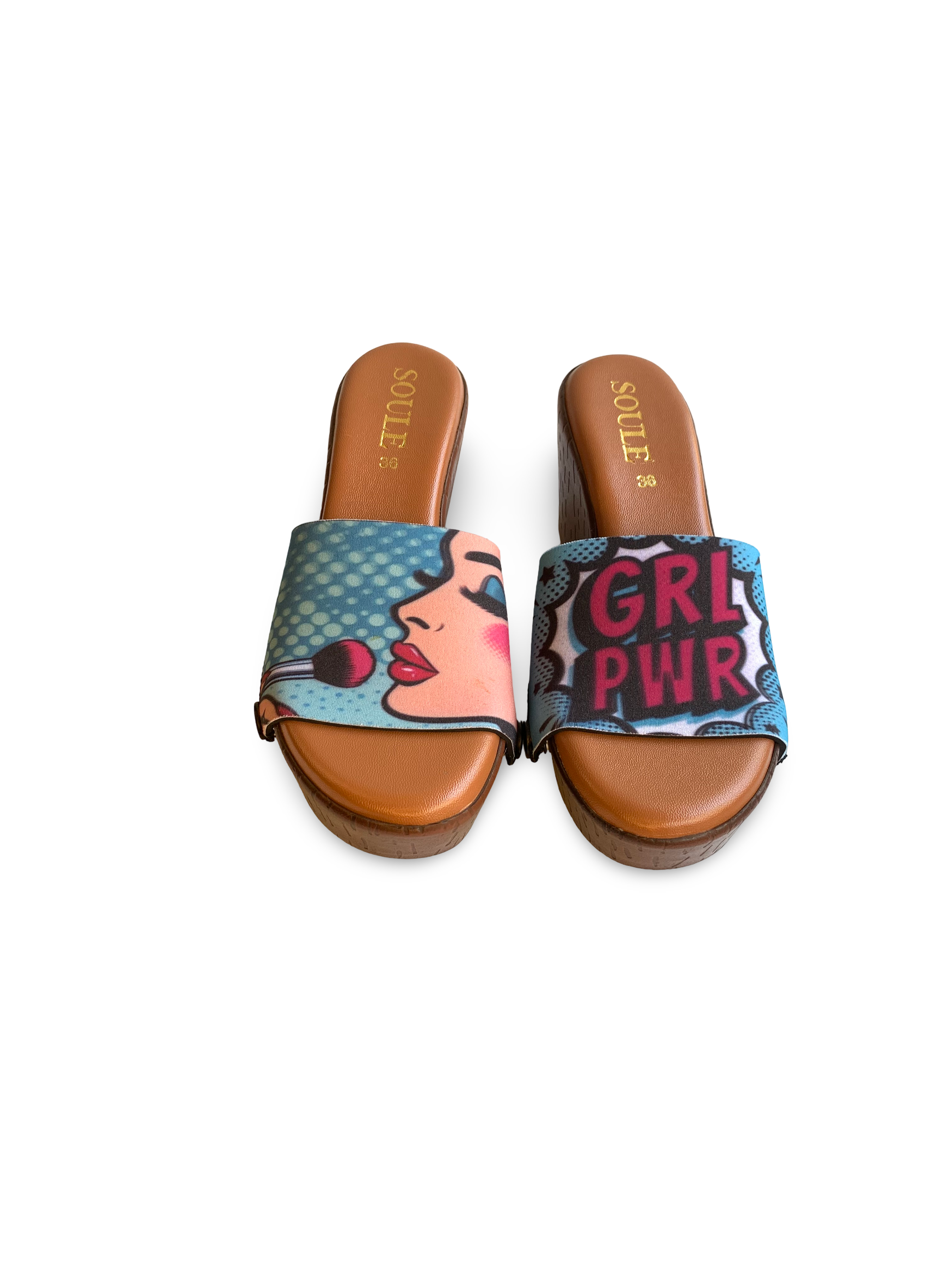 Wild Majesty + Pop Diva   (1 sole + 2 straps) Interchangeable Sandals | Soule Footwear