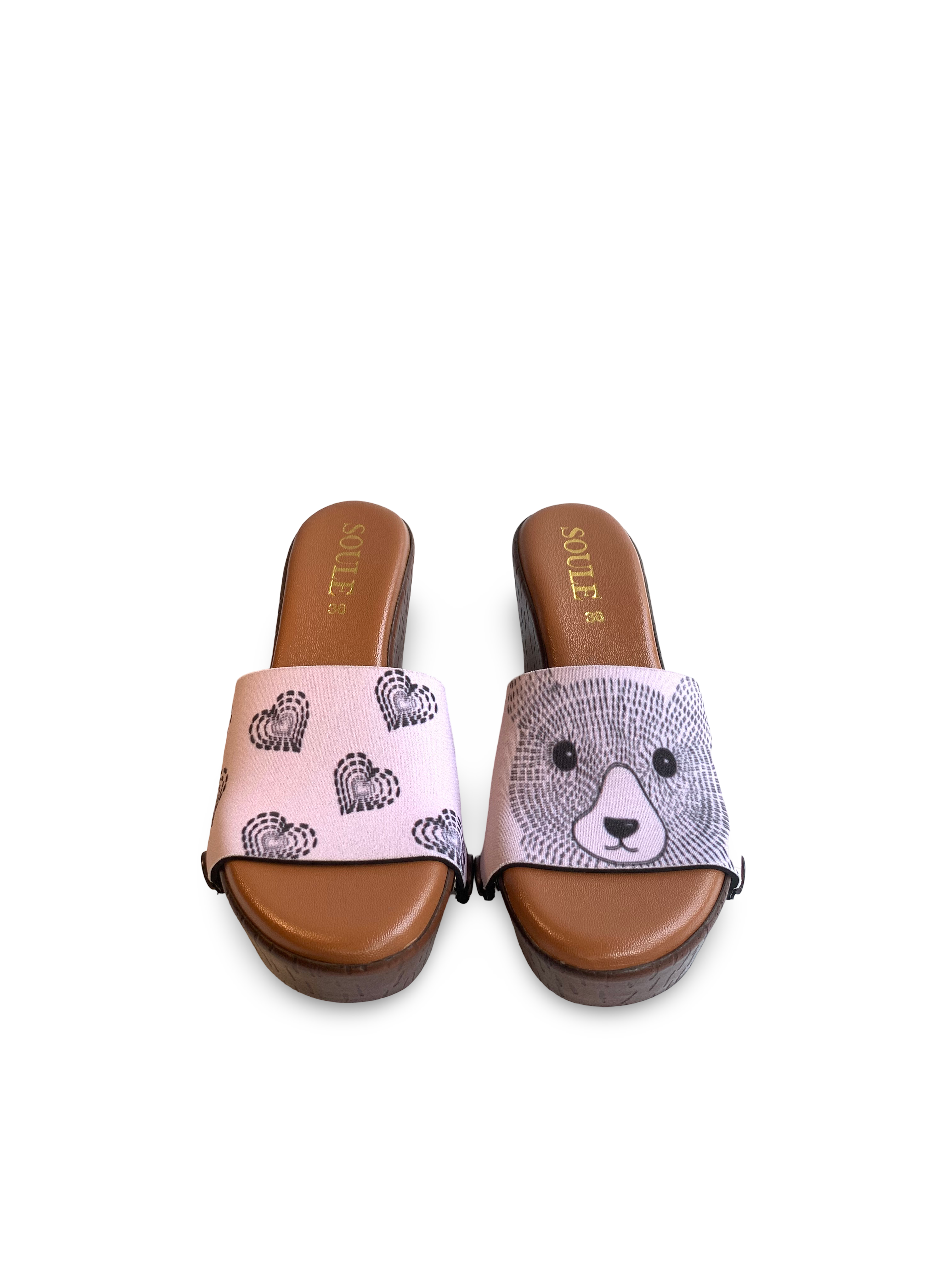 Cute Bear (1 sole + 1 strap)