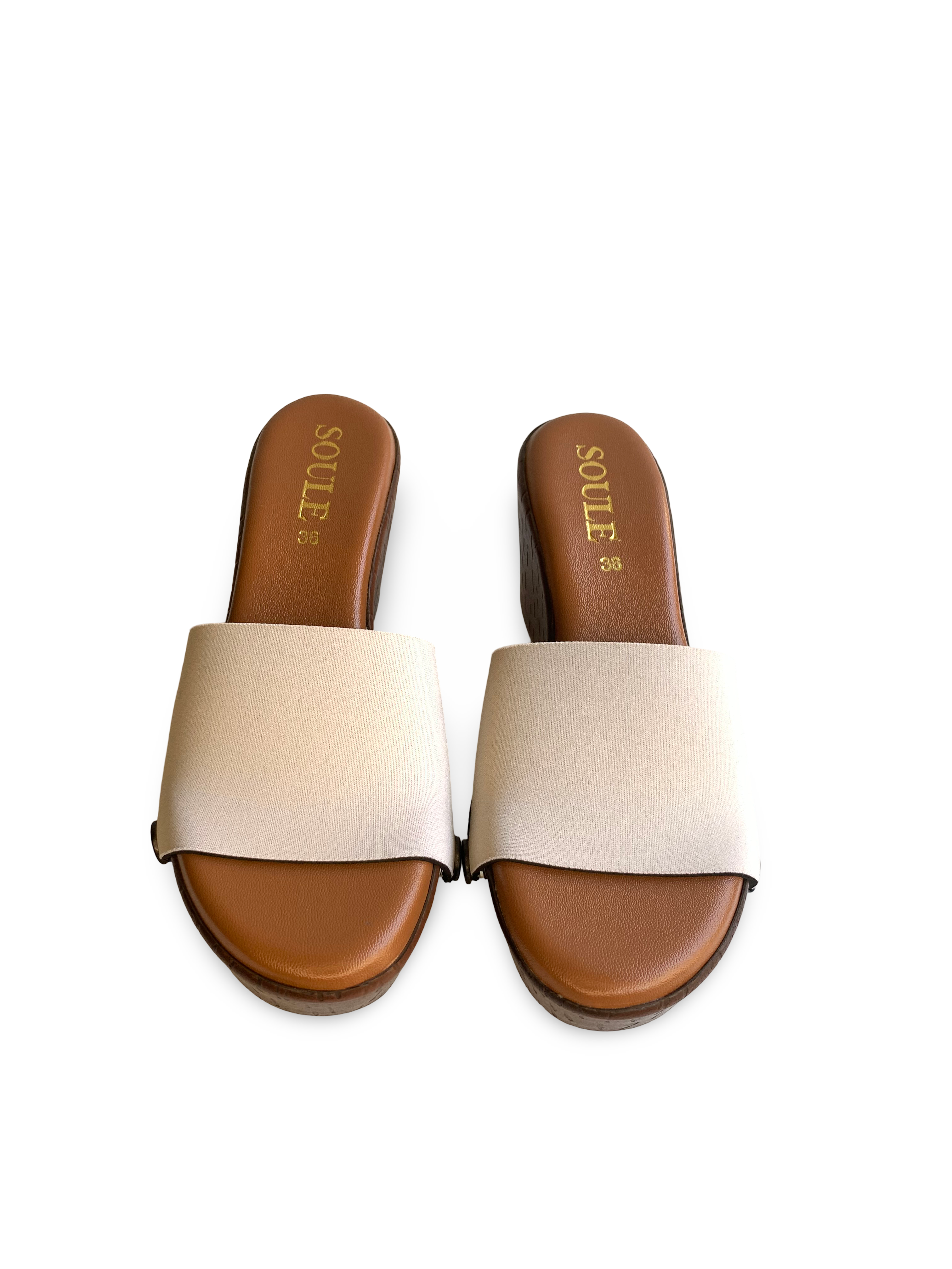 White Women Shoes Strap