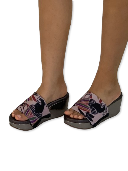 Tropical Whimsy Women Shoes Strap