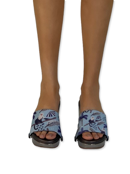 Playful Monkey Women Shoes Strap