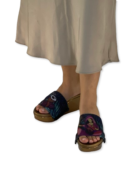 Musical Ethnic Women Shoes Strap