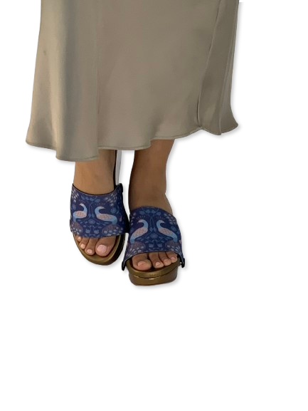 Royal Peacock Women Shoes Strap