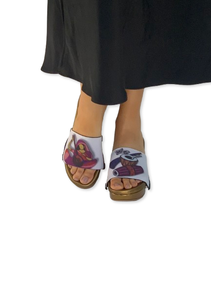 Musical Ethnic Women Shoes Strap