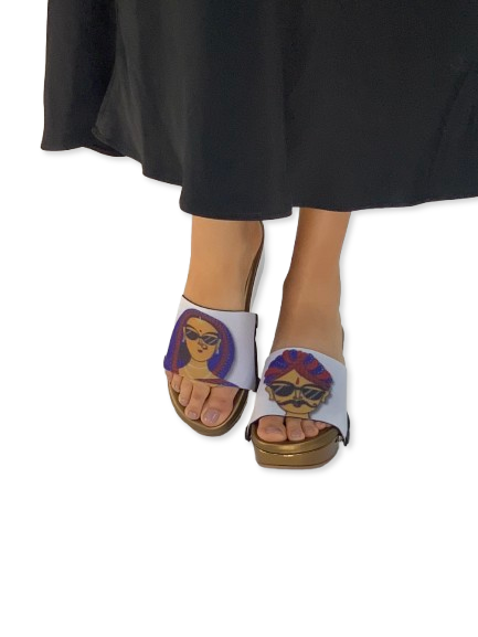 Quirky Indian Women Shoes Strap