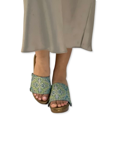 Mosaic Women Shoes Strap