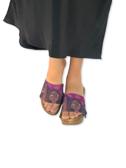 Mystic Women Ethnic Shoes Strap