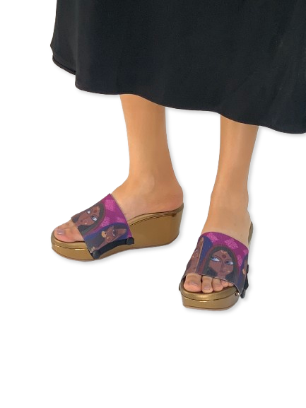 Mystic Women Ethnic Shoes Strap