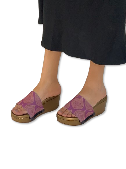 Royal Mandala Women Shoes Strap