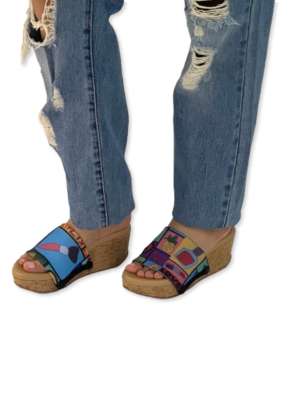 Self-Love Mosaic Women Shoes Strap