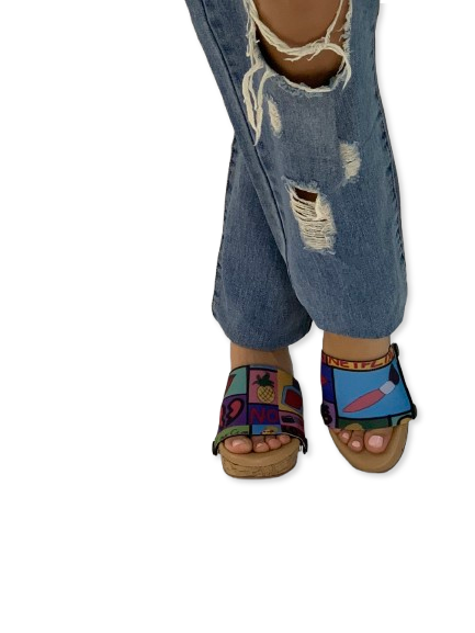 Self-Love Mosaic Women Shoes Strap