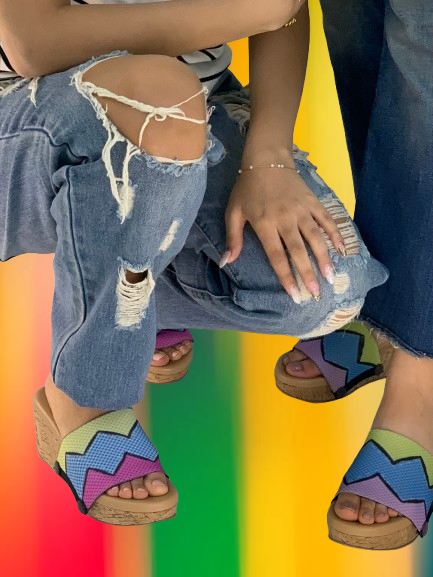 Zigzag Zest Women Shoes Strap