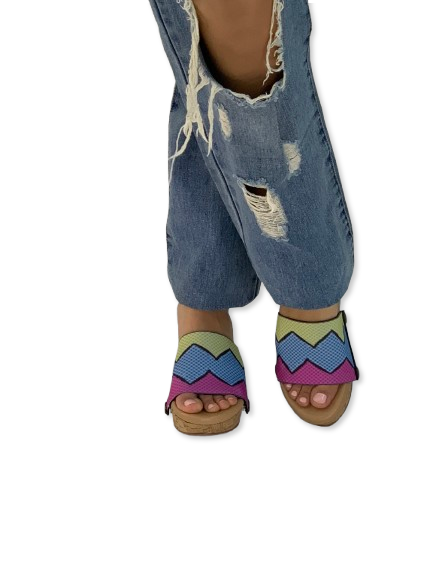 Retro Vibrance Combo (1 sole + 1 strap)