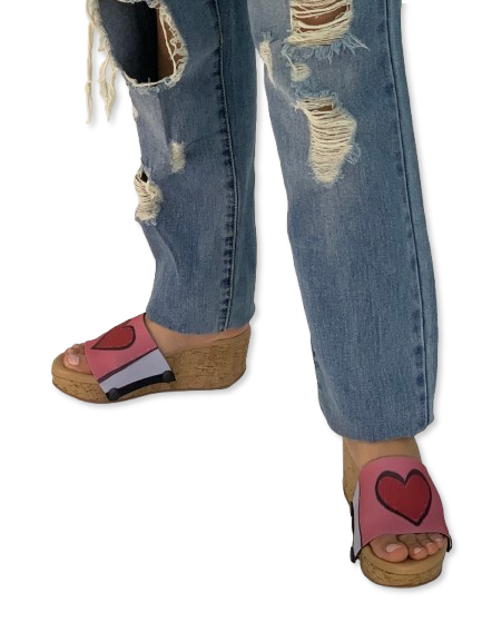 Heartbeat Women Shoes Strap