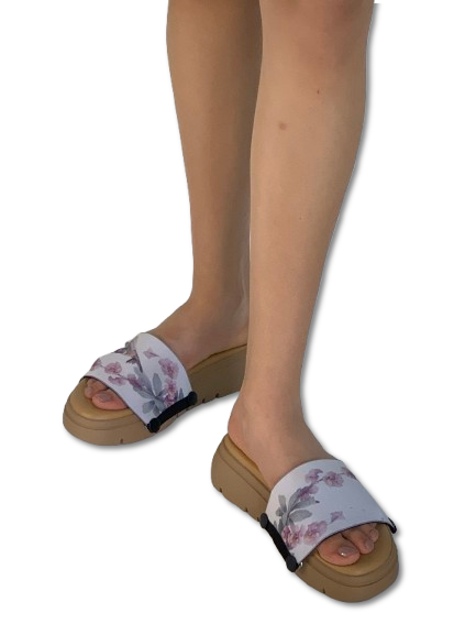 Floral Vine Women Shoes Strap