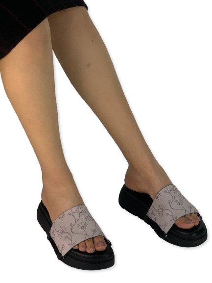 Lotus Bloom Women Shoes Strap