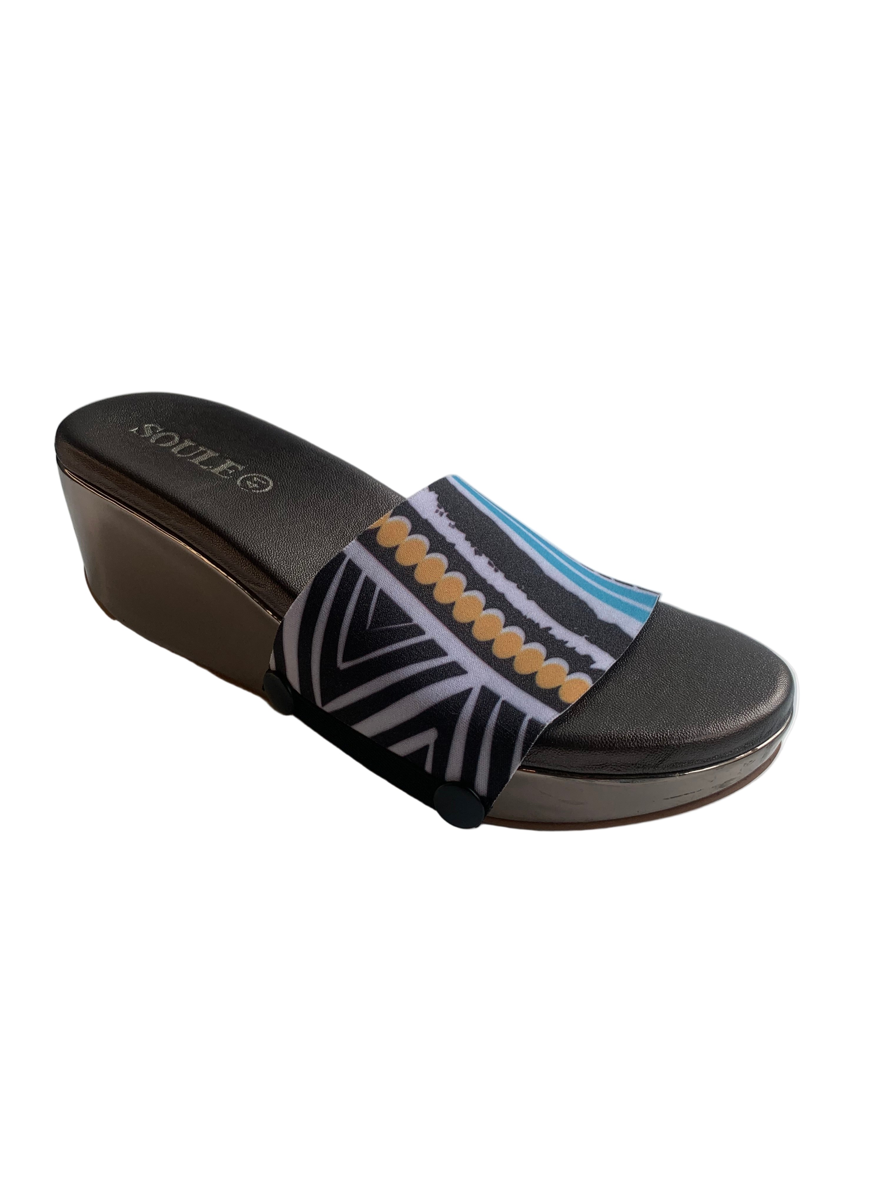 Midnight Maze Women Shoes Straps