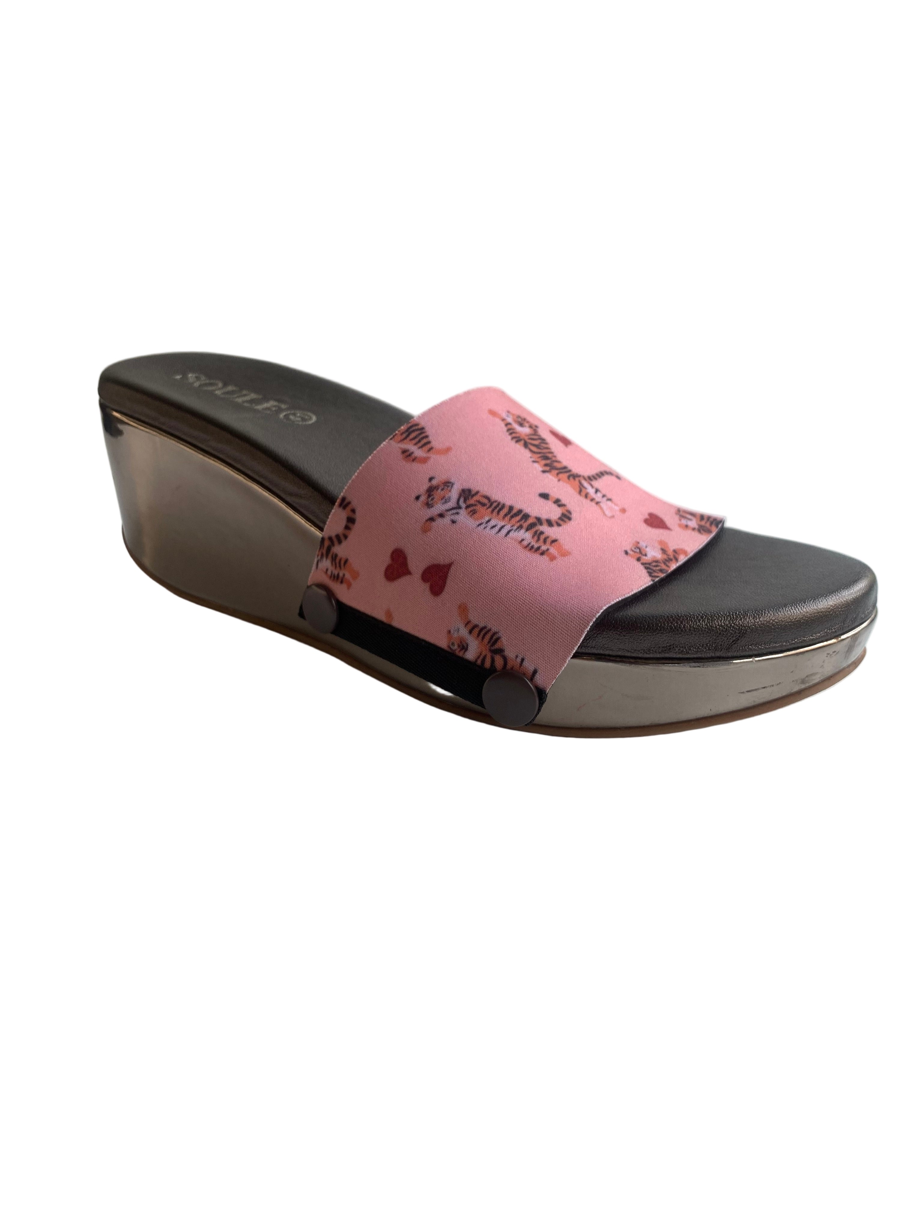 Adorable Tigers Women Shoes Strap