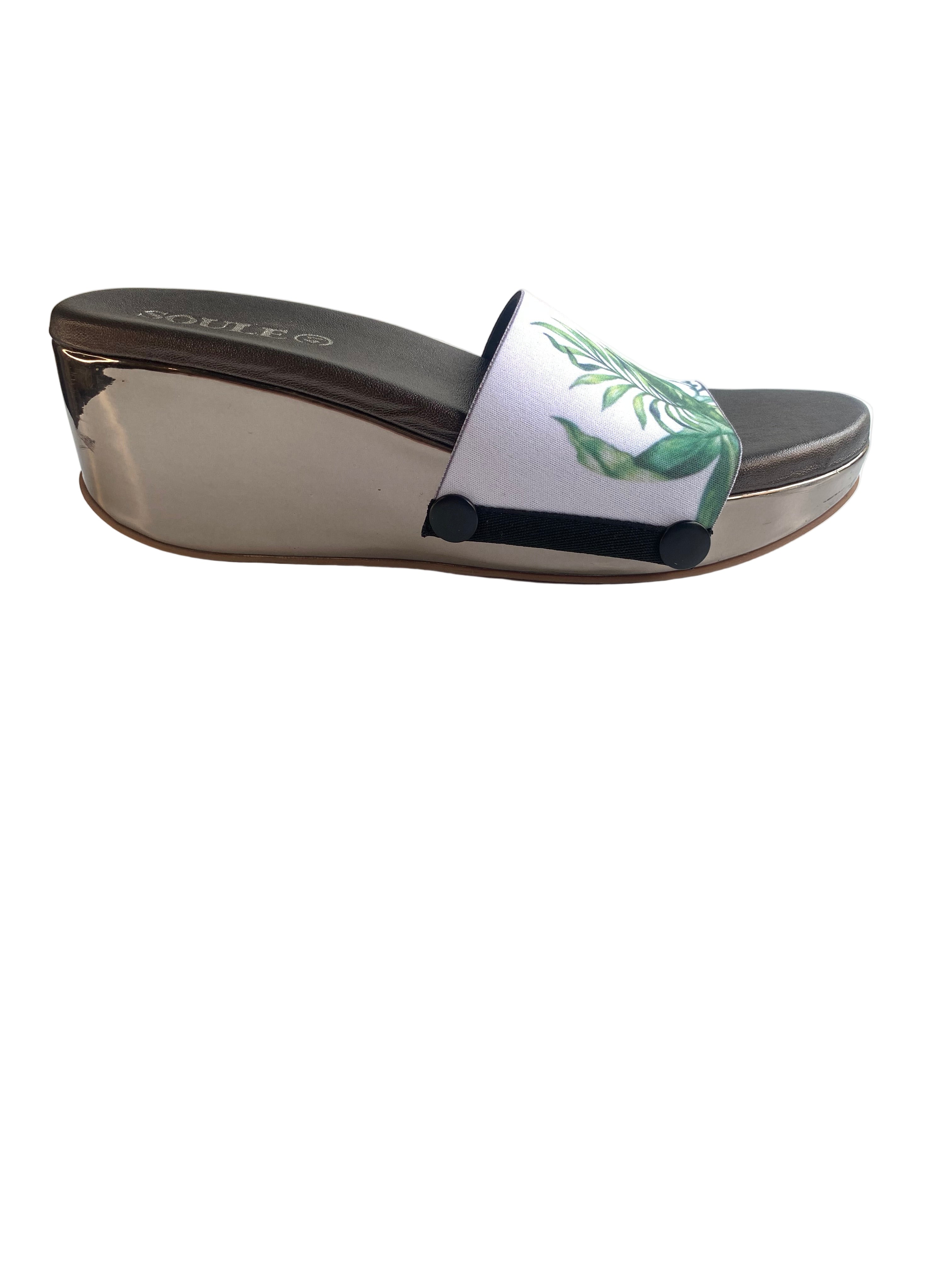 Verdant Oasis Women Shoes Strap